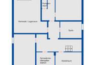 *ORTSRANDLAGE:* Wohnhaus mit sehr schönem, ebenen Garten und großzügigem Grundstück.