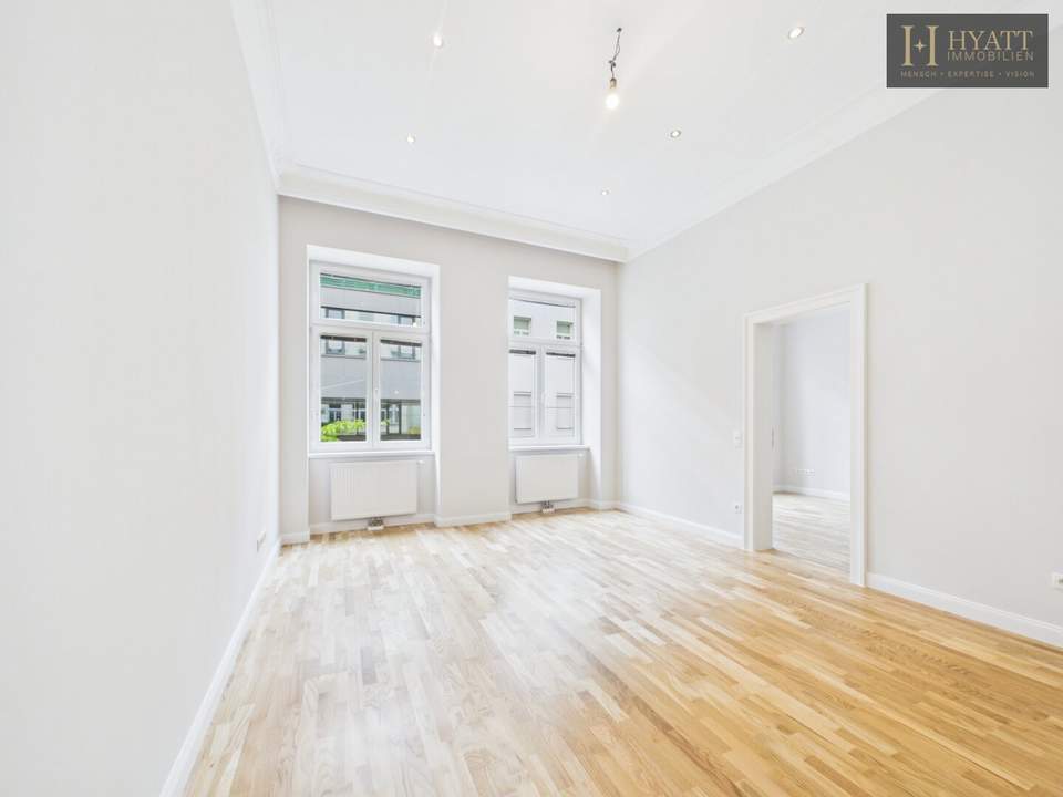 Lichtdurchflutete 3-Zimmer-Wohnung mit Balkon im 2. Bezirk