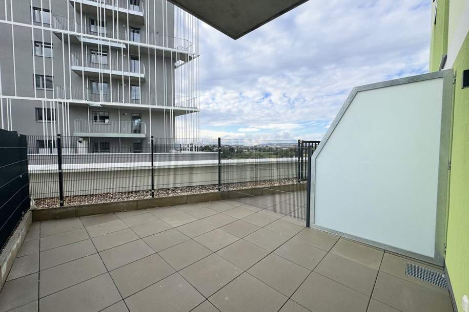 Erstbezug mit traumhafter Terrasse - zu Fuß zur Alten Donau und dem Donauzentrum, Wohnung-miete, 899,00,€, 1210 Wien 21., Floridsdorf