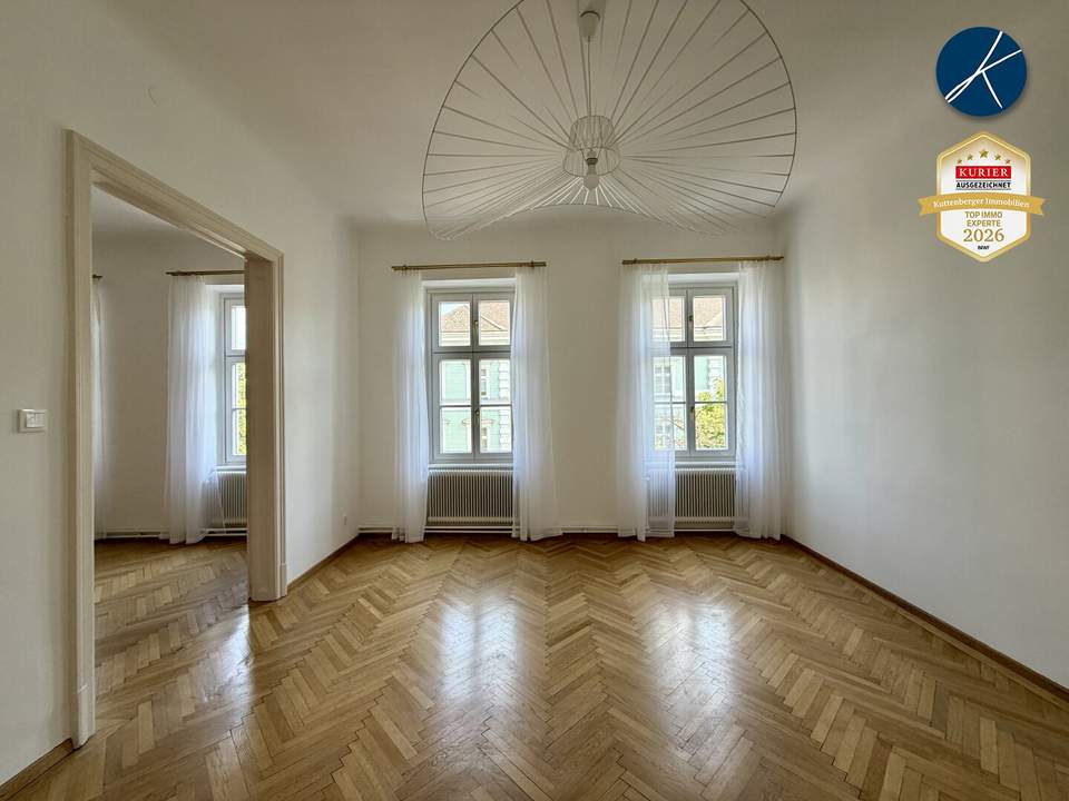 Klassische Stilaltbauwohnung beim Kremser Stadtpark