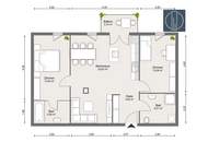 URLAUBSFEELING PUR - 3 Zimmer WHG mit Balkon, Pool und Garage