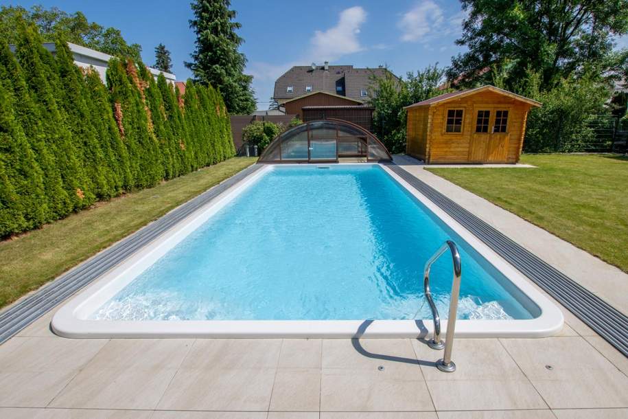 SOMMER, SONNE, POOLPARTY! Modernes Haus, großes Grundstück, viele Möglichkeiten!, Haus-kauf, 750.000,€, 2500 Baden