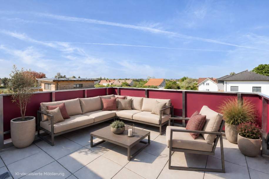 Reihenhaus mit viel Platz in Grünruhelage mit City-Nähe | 5 Zimmer | provisionsfrei, direkt vom Bauträger!, Haus-kauf, 859.900,€, 1220 Wien 22., Donaustadt