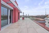 Exklusive Penthouse-Wohnung nahe Gersthof, mit Fernblick und zwei Terrassen