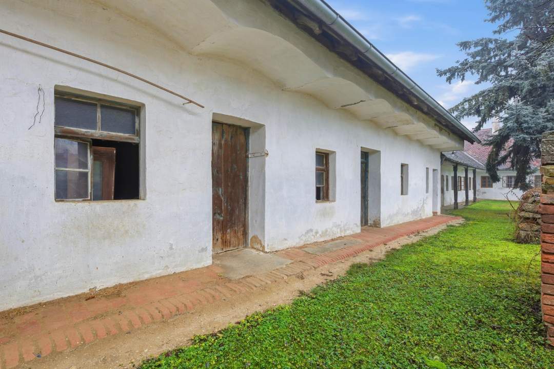 KERNSANIERUNG UND UMWIDMUNG ODER ABRISS UND NEUBAU NACH EIGENEN VORSTELLUNGEN!HISTORISCHER BAUERNHOF IM WEINVIERTEL!