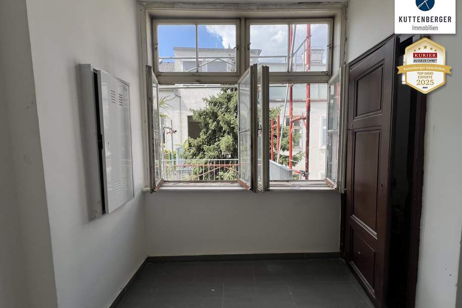 Lieber Erstbezug mit eigenem Balkon über den Gang, Wohnung-kauf, 175.000,€, 1150 Wien 15., Rudolfsheim-Fünfhaus