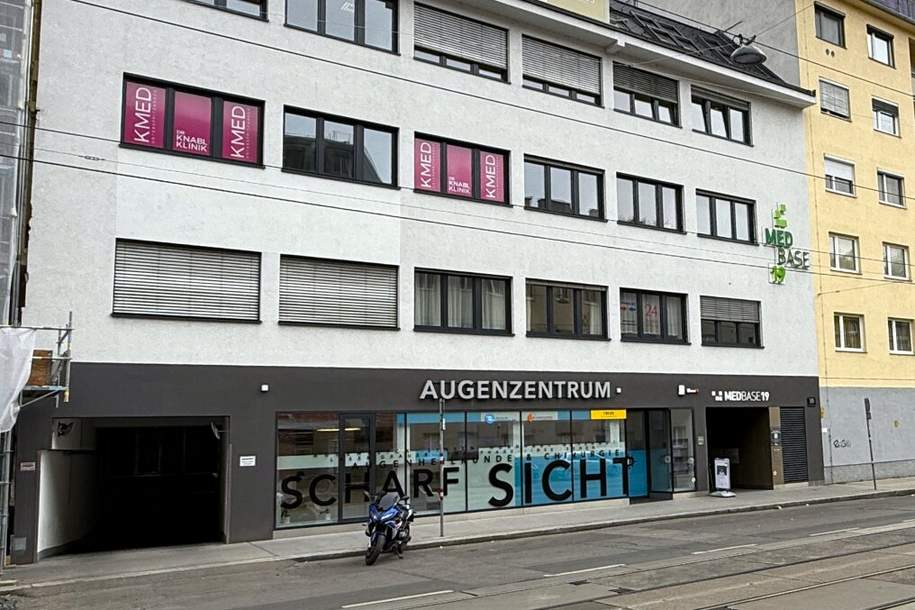 Ordinationsräume im MEDBASE19 mit BALKON I vis-à-vis PRIVATKLINIK Döbling I U6 &amp; U4 und D-Wagen, Gewerbeobjekt-miete, 919,02,€, 1190 Wien 19., Döbling