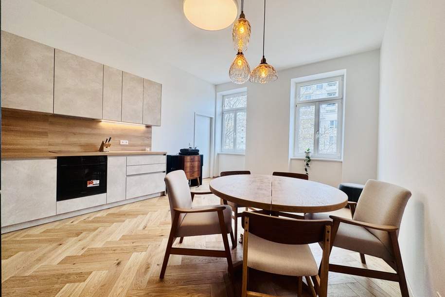 Stilvoller Erstbezug - Top Zustand I 3 Zimmerwohnung I Fußbodenheizung I U2 Messe Wien &amp; WU-Wien &amp; Prater Hauptallee, Wohnung-kauf, 495.000,€, 1020 Wien 2., Leopoldstadt