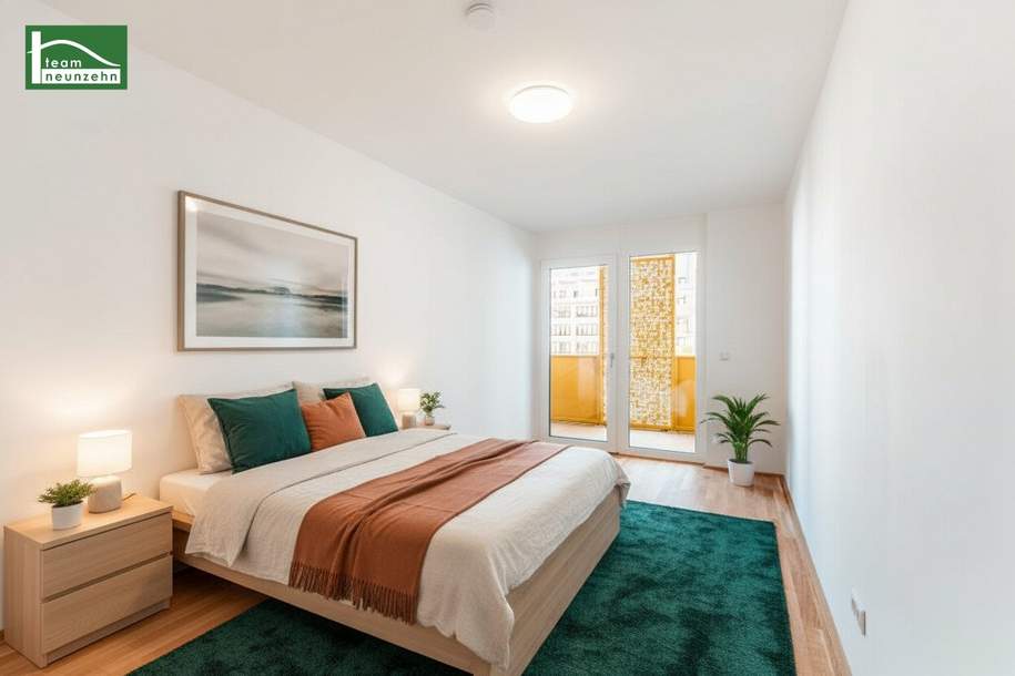 Neubau-Erstbezugswohnungen! Küchen mit Geräten bereits inkludiert! Tiefgaragenplatz ebenfalls im Kaufpreis inklusive. - WOHNTRAUM, Wohnung-kauf, 648.149,€, 1220 Wien 22., Donaustadt