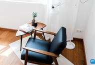 Komplett möblierte Dachgeschosswohnung mit Terrasse