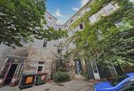 Stadthallennähe | Mittelzinshaus mit ca. 717,87 m² Bestand & ca. 1.086,76 m² erzielbarer WNF zzgl. Außenflächen | nur 2 vermietete Einheiten | fertige Einreichplanung