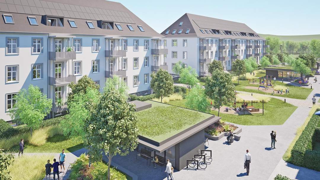 Helle 2-Zimmer-Wohnung mit Balkon & Eigengarten - verfügbar ab Oktober 2026