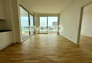 Danubeview! THE modern residential complex. 2 rooms, terrace at the 8th floor.