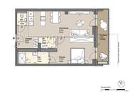 Exclusive, modern, urban - Wohnung für höchste Ansprüche in "Grünblick Tower". Erstbezug mit großer Terrasse.