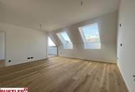 Top moderne DG-Wohnung mit Terrasse &amp; Fernblick - klimatisiert | Erstbezug am Reinlpark