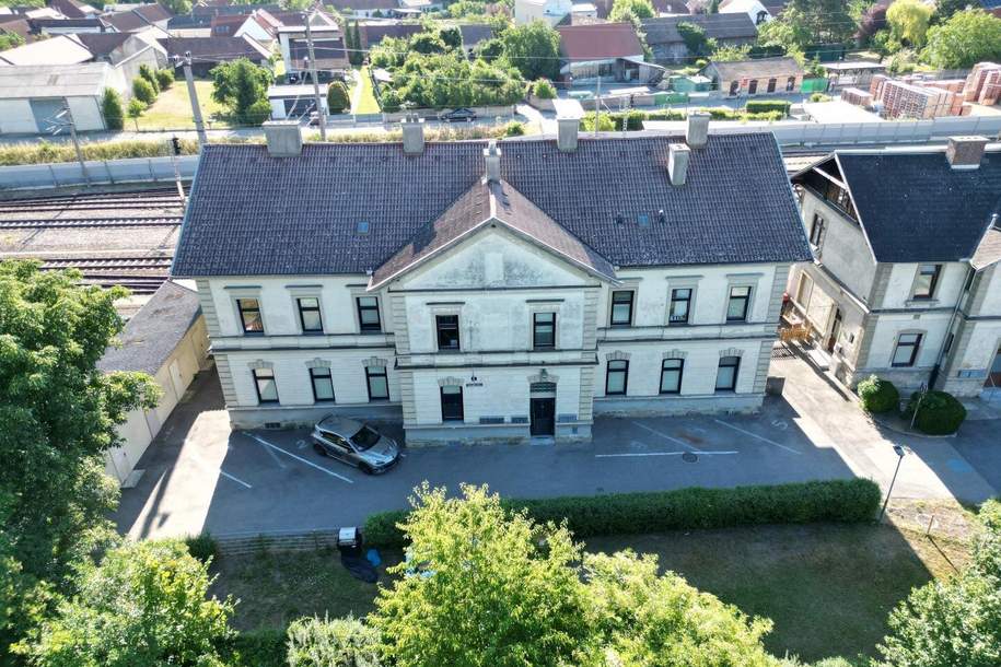 Vollvermietetes Zinshaus-Ensemble - direkt am Bahnhofplatz von Herzogenburg, Gewerbeobjekt-kauf, 685.000,€, 3130 Sankt Pölten(Land)