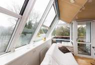 Sonniges Apartment mit Penthousecharakter inkl. Küche, Wintergarten, Terrasse und TG-Stellplatz!