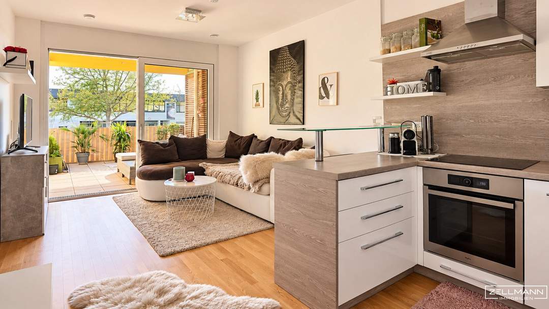 KLEIN, ABER OHO! 3 ZIMMER MIT LOGGIA & BALKON – EIN ZUHAUSE ZUM VERLIEBEN | ZELLMANN IMMOBILIEN