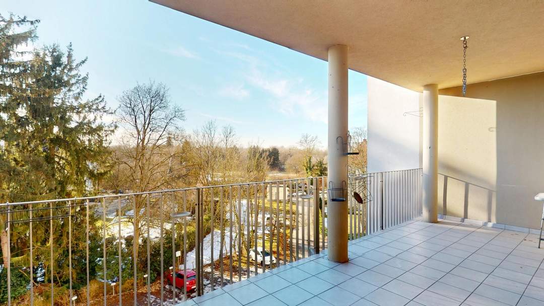 Urban wohnen mit Rückzugsqualität – 3 Zimmer mit großer Loggia