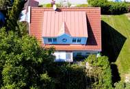 Einfamilienhaus mit schönem Garten am Badesee Neudörfl auf Pachtgrund