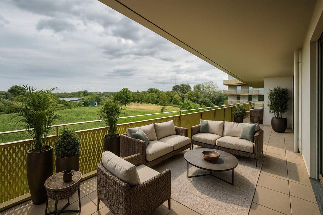 MEGA PREIS: 4 Zimmerwohnung Erstbezug und provisionsfrei - Gerasdorfer Straße