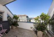 Dachgeschoßwohnung mit eingeschnittener Terrasse, vier Schlafzimmern und schönem Fernblick