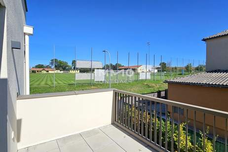 Lichtdurchflutete 3-Zimmer-Balkon-Wohnung in parkähnlicher Anlage im Erstbezug - provisionsfrei!, Wohnung-kauf, 394.800,€, 2333 Bruck an der Leitha