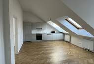 UNBEFRISTET - Lichtdurchflutete, ruhige und moderne 4-Zimmer Dachgeschosswohnung mit Wohnküche, 3 Terrassen, Abstellraum und Kellerabteil