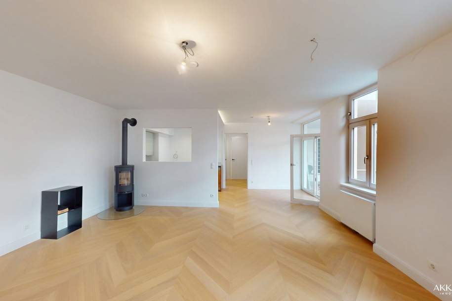 Wunderschöne, barrierefreie 2-Zimmer-Wohnung mit Terrasse in absoluter Ruhelage, Wohnung-kauf, 690.000,€, 1050 Wien 5., Margareten