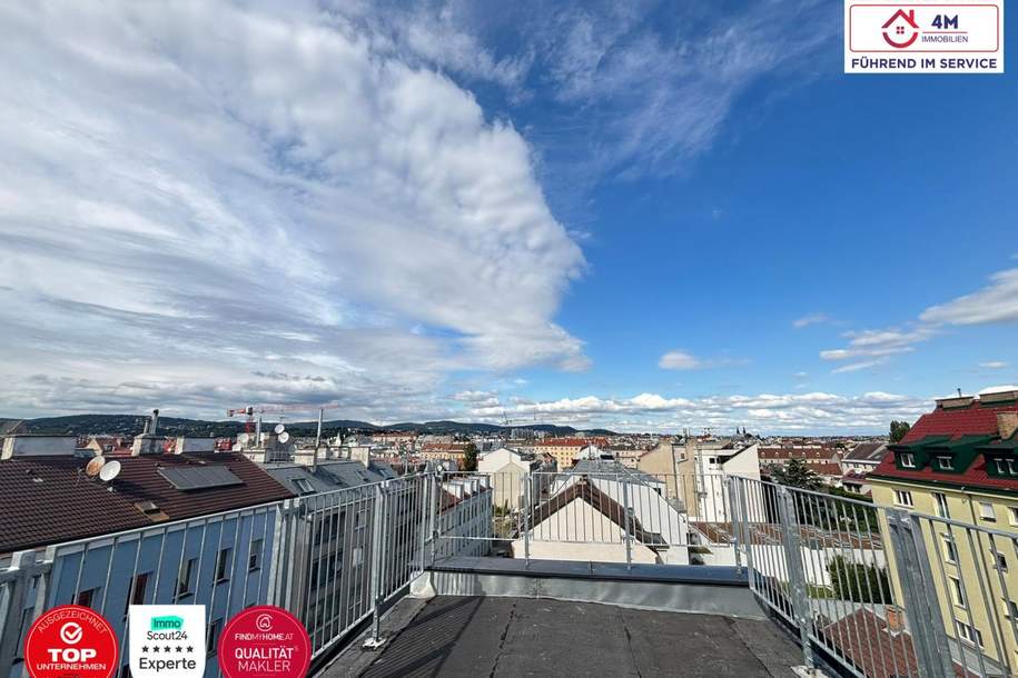 Eigenes exklusives Penthouse mit eigenem Liftzugang und privater 60m² 360° Dachterrasse - in 1170 Wien – Ihr neues Zuhause!, Wohnung-kauf, 1.199.000,€, 1170 Wien 17., Hernals