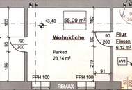 "2 room, partly furnished"