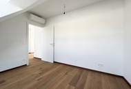 Klimatisierte Dachgeschosswohnung mit großzügiger Dachterrasse | LUFT-WÄRME-PUMPE