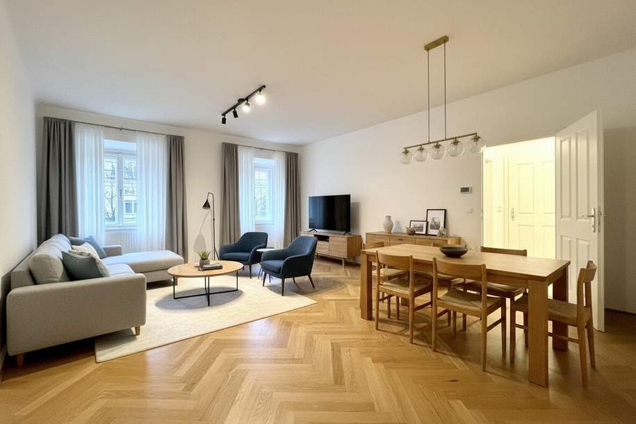 Traumhafte, vollsanierte 3-Zimmer-Wohnung in 1090 Wien – Ihr neues Zuhause!, Wohnung-kauf, 649.000,€, 1090 Wien 9., Alsergrund