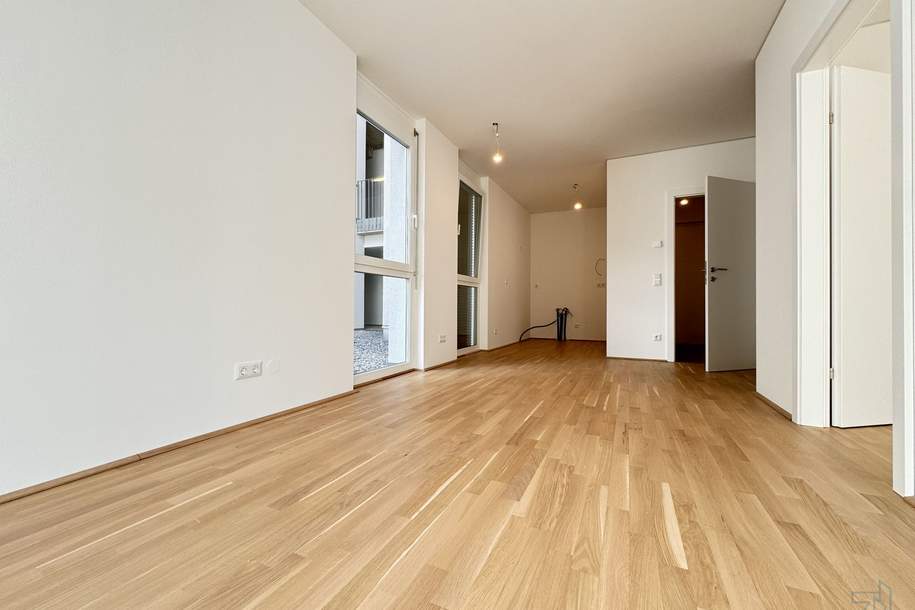 Leben im Naturidyll - Stadt.Land.Thal - 2-Zimmer - Gartenwohnung- ERSTBEZUG, Wohnung-kauf, 211.196,€, 8051 Graz(Stadt)