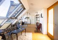 Sonniges Wohnjuwel im Dachgeschoß – Maisonette mit Terrassen nahe Kutschkermarkt