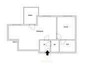 Neuwertige 2-Zimmer-Wohnung mit Balkon und Ausblick Richtung Wilhelminenberg