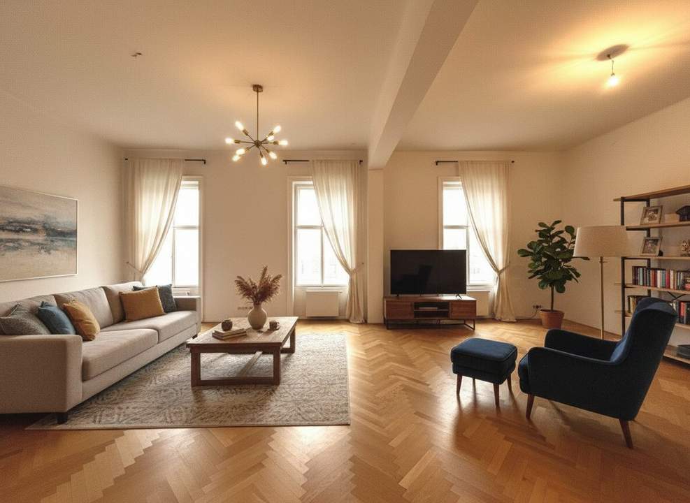 1010! Moderne, klimatisierte 4-Zimmer Wohnung mit 3 Bädern in Toplage!