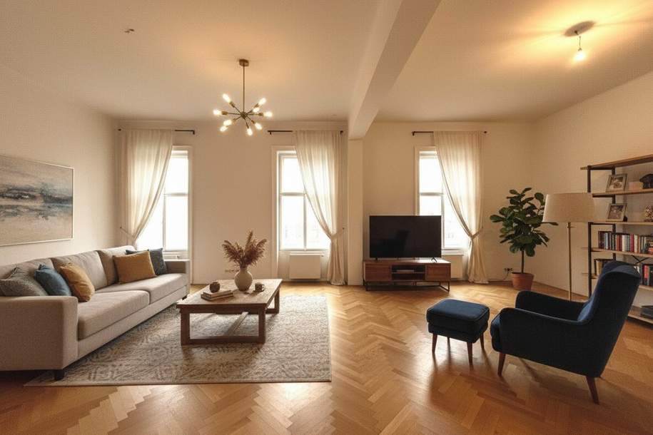 1010! Moderne, klimatisierte 4-Zimmer Wohnung mit 3 Bädern in Toplage!, Wohnung-miete, 5.096,21,€, 1010 Wien 1., Innere Stadt