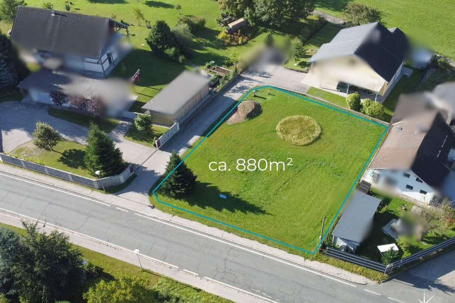 Traumhaftes Baugrundstück nahe dem Millstätter See. Ihr eigenes Zuhause in Kärnten. Keine Bebauungspflicht., Grund und Boden-kauf, 175.000,€, 9871 Spittal an der Drau