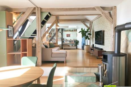 Gemütliches 3-Zimmer Loftwohnung im Dachgeschoss perfekt für Künstler, Single, Paare und kleine Familie, Wohnung-kauf, 398.000,€, 1140 Wien 14., Penzing