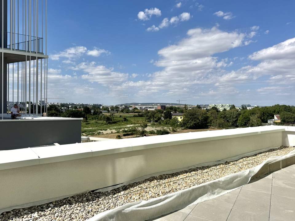 Erstbezug mit traumhafter Terrasse - zu Fuß zur Alten Donau und dem Donauzentrum