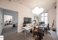 helles Altbau-Eckbüro am Parkring vis a vis des Stadparks