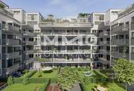 WOHNEN AM PARK - Urban &amp; Grün - 3 Zimmer Gartenwohnung - Erstbezug Neubau!