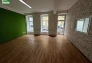 Geschäftslokal mit Adaptierungsbedarf im Erdgeschoss in Top Lage Nähe Vorgartenmarkt. Fläche erweiterbar. Leerstehend. - WOHNTRAUM