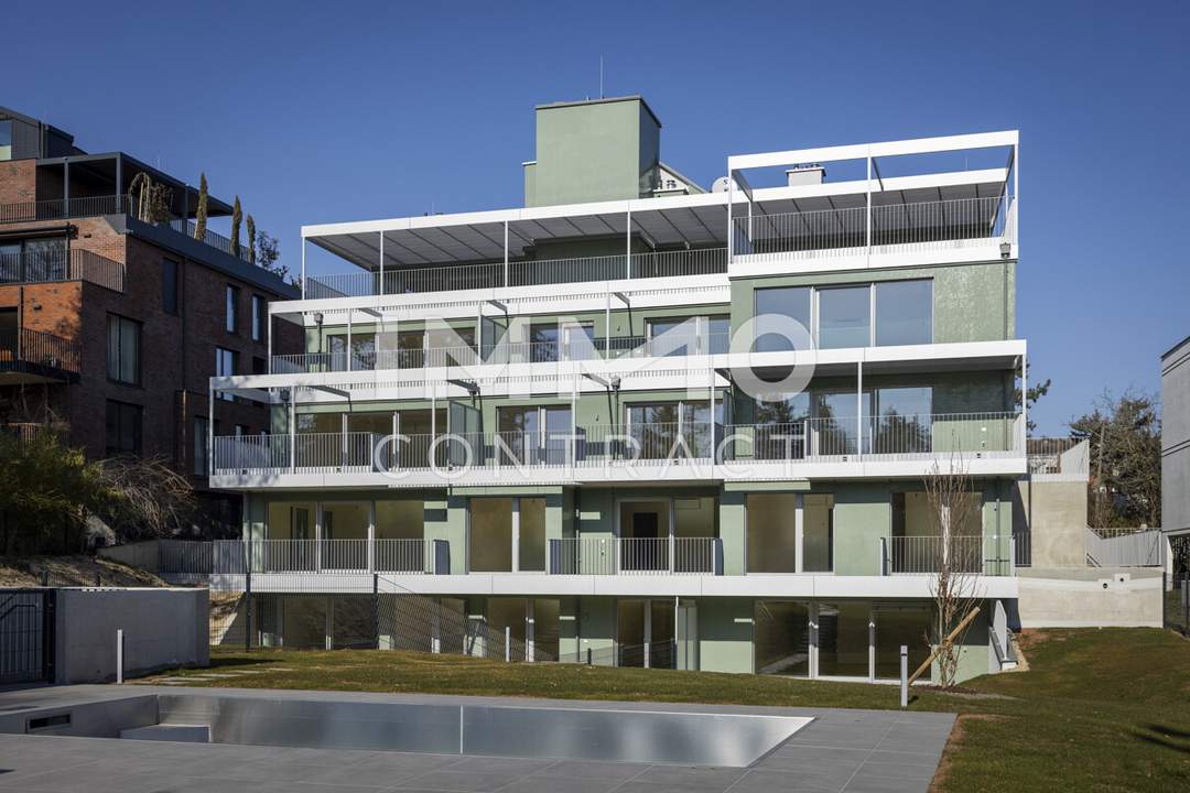 Hochwertig ausgestattete 2 Zimmer Wohnung mit Eigengarten und großzügiger Terrasse! ERSTBEZUG!