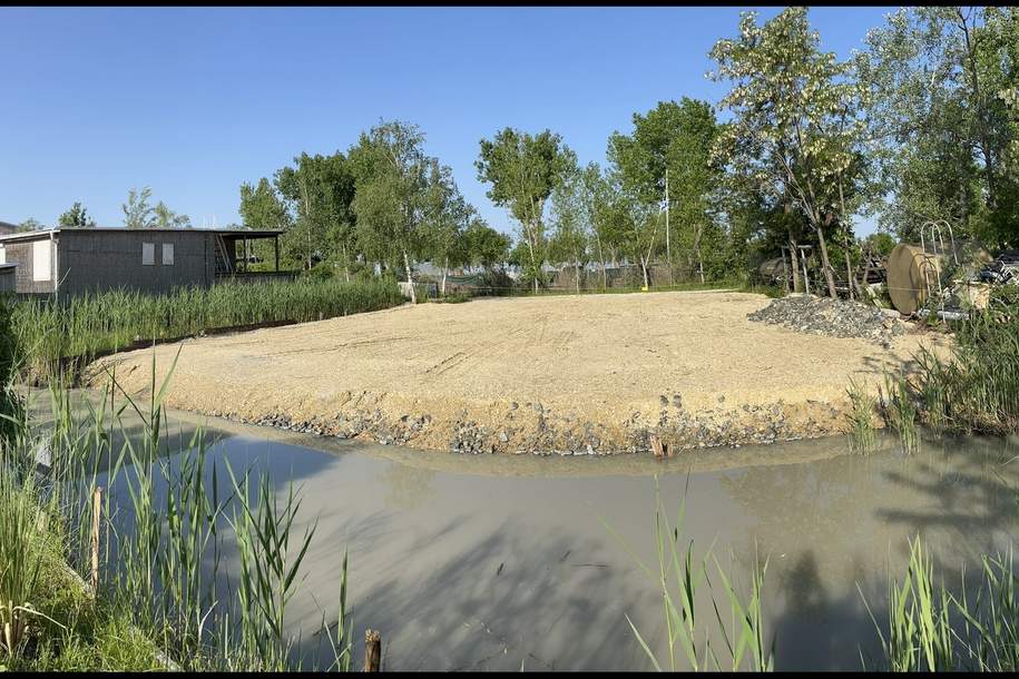 Privatverkauf! Traumhaftes Baugrundstück mit direktem Seezugang in Neusiedl am See (Provisionsfrei), Grund und Boden-kauf, 589.000,€, 7100 Neusiedl am See