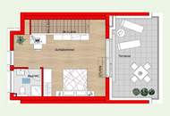 Ziegelmassiv-Reihenhaus in Grünruhelage mit City-Nähe | Niedrigenergie mit PV-Anlage &amp; LWP | inkl. Parkplatz