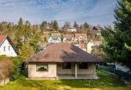 4-Zimmer Bungalow mit Potential auf Eigengrund mit Garten und Garage in attraktiver Lage von Klosterneuburg