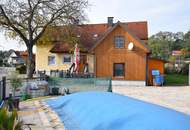 Besichtigungstag, 7. November, nur mit Voranmeldung möglich - Geräumiges Haus mit Garten und Pool