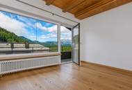 Dachgeschosswohnung an der Skipiste mit Kaiserblick